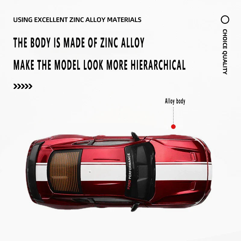 Ford Mustang GT Alloy Toy Car Model- HMT15FM