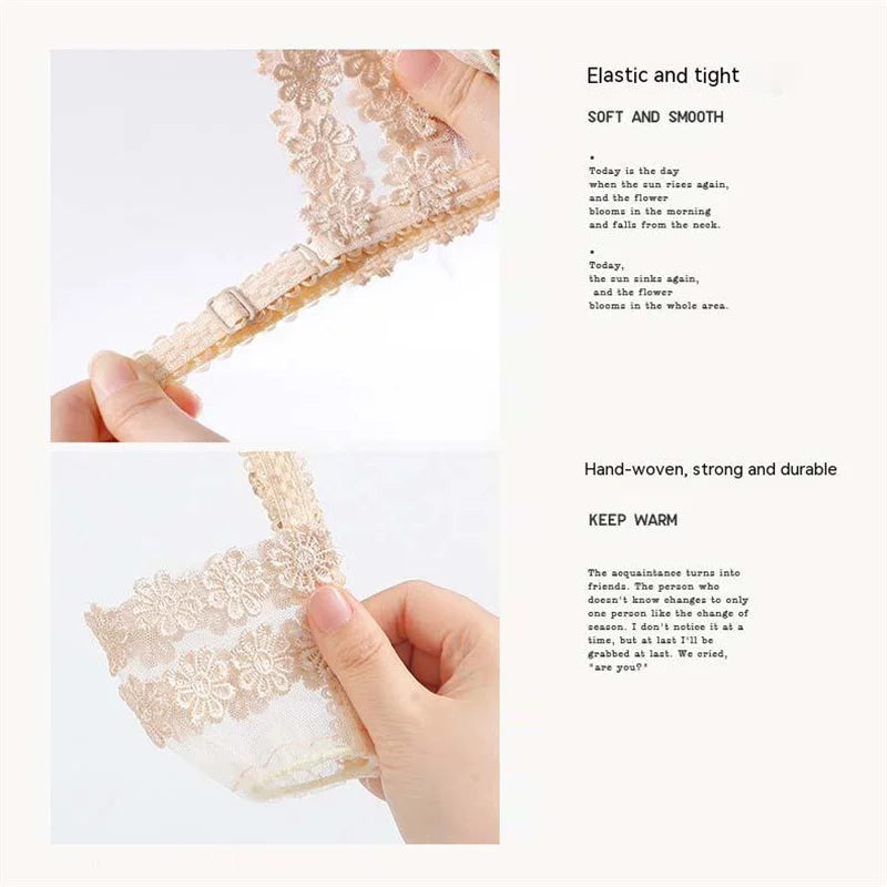 Elastic Shoe Laces High Heels Bundle Shoelace for Women Anti-skid Adjustable Elastic Band Heels Cover Fixed Shoeslace Shoe Decor