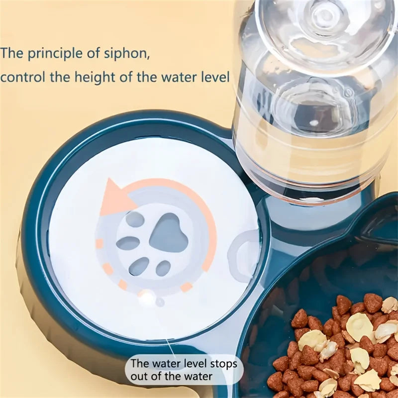 3-in-1 Cat Feeding Station