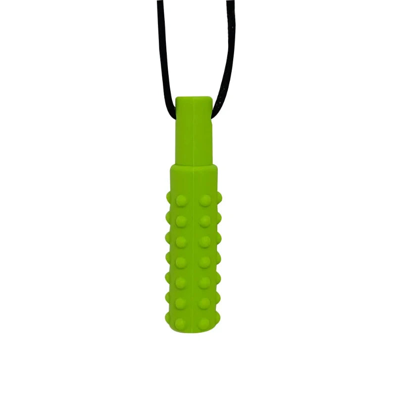 Silicone Teether Necklace for Kids | Chewy Sensory Pendant for Autism & ADHD | Oral Motor Therapy Tool