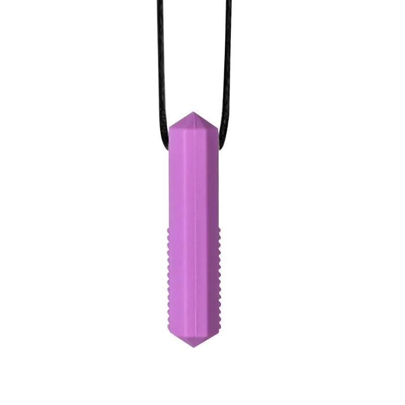 Silicone Teether Necklace for Kids | Chewy Sensory Pendant for Autism & ADHD | Oral Motor Therapy Tool