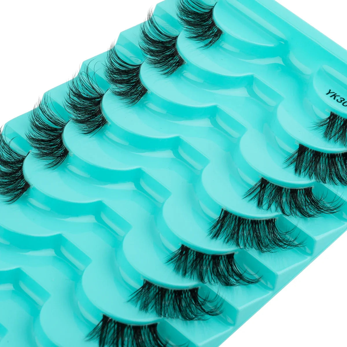 3/10 Pairs Half Lashes Makeup Natural Long Cat Eye Lashes Dramatic False Eyelashes