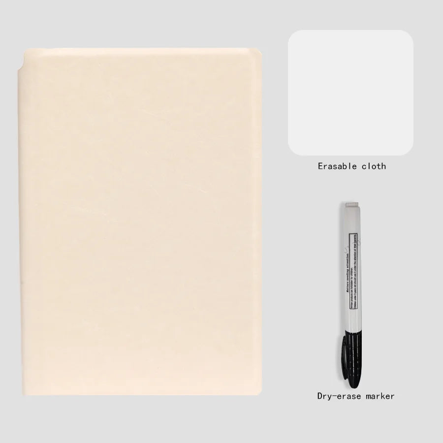 A5 Reusable Whiteboard Notebook- HMT15WB