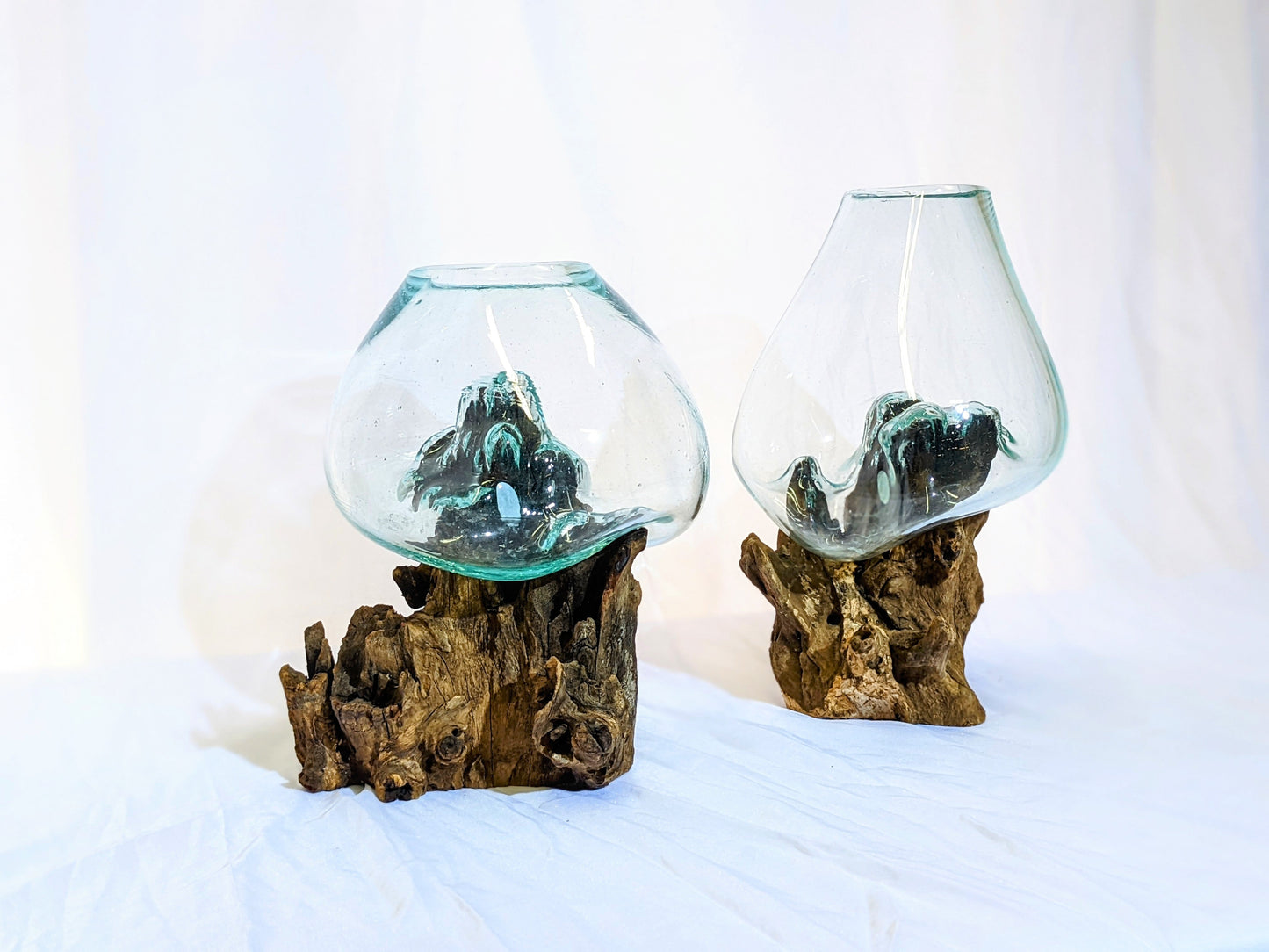 Sea Glass Driftwood Bowl