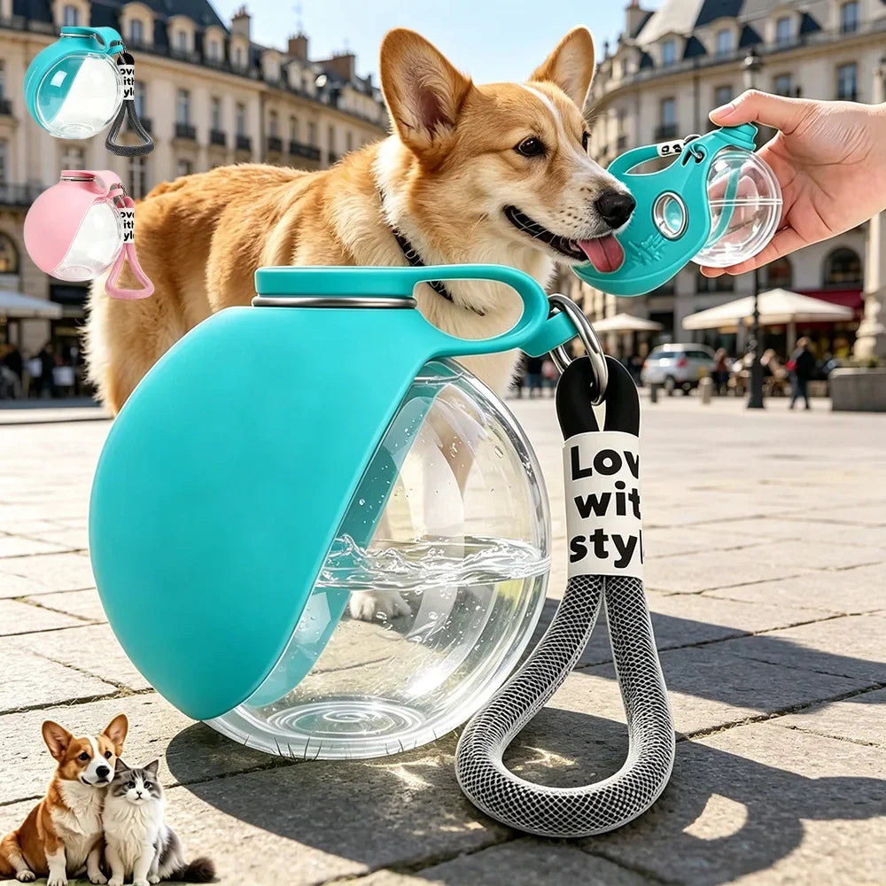 Portable Dog Water Bottle (285ml)