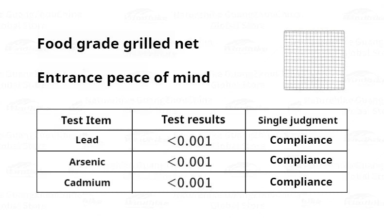 Naturehike Folding Charcoal Grill Outdoor Portable 1-2 Persons BBQ Desk Tabletop Stove Furnance Camping Picnic Barbecue Burner Cooking Grill Stand