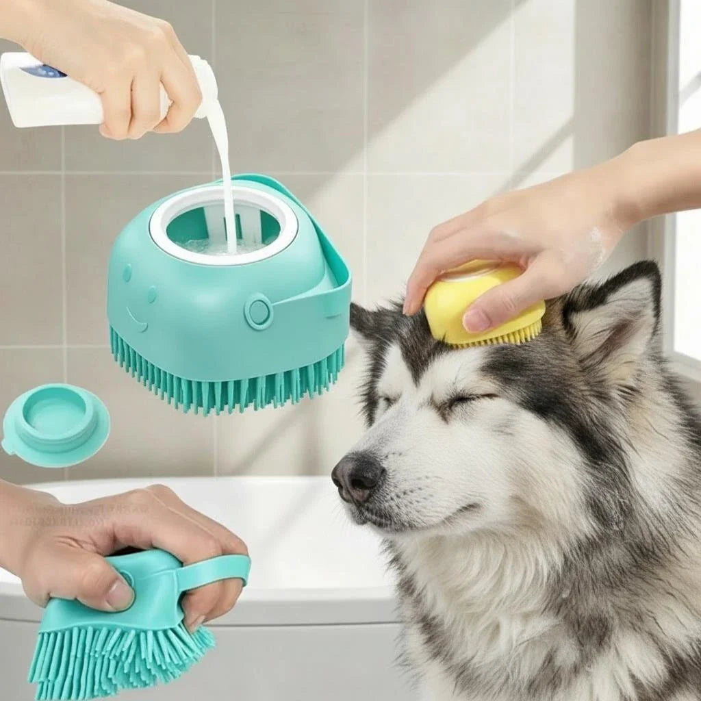 Silicone Bath & Massage Brush