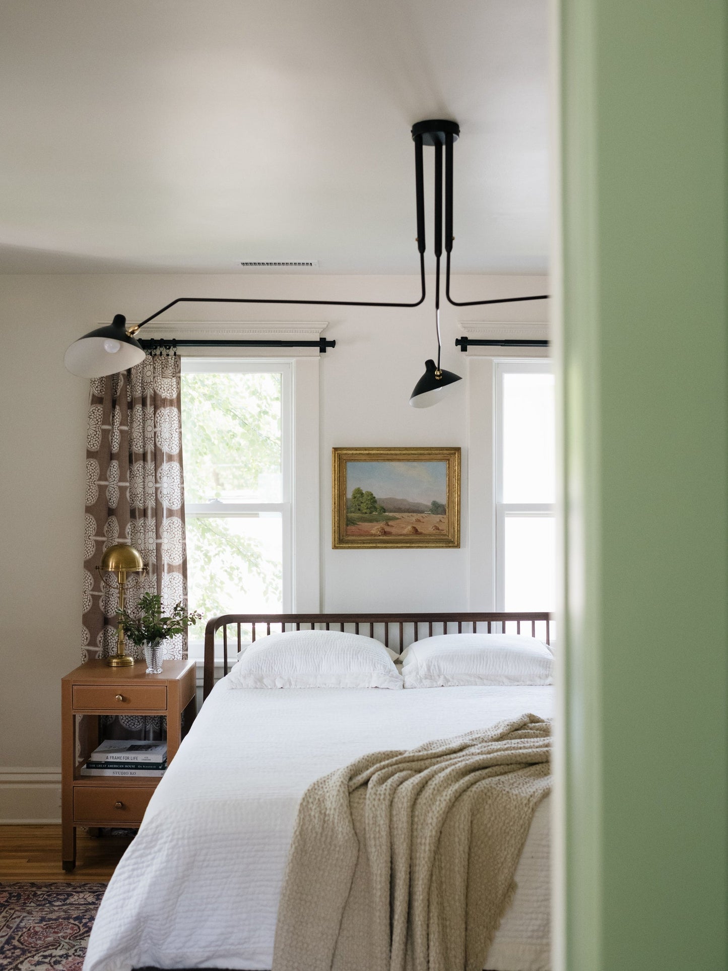 3-Arm Ceiling Light With Pivot Shades