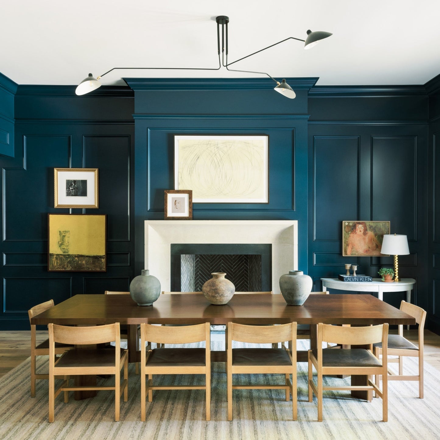 3-Arm Ceiling Light With Pivot Shades