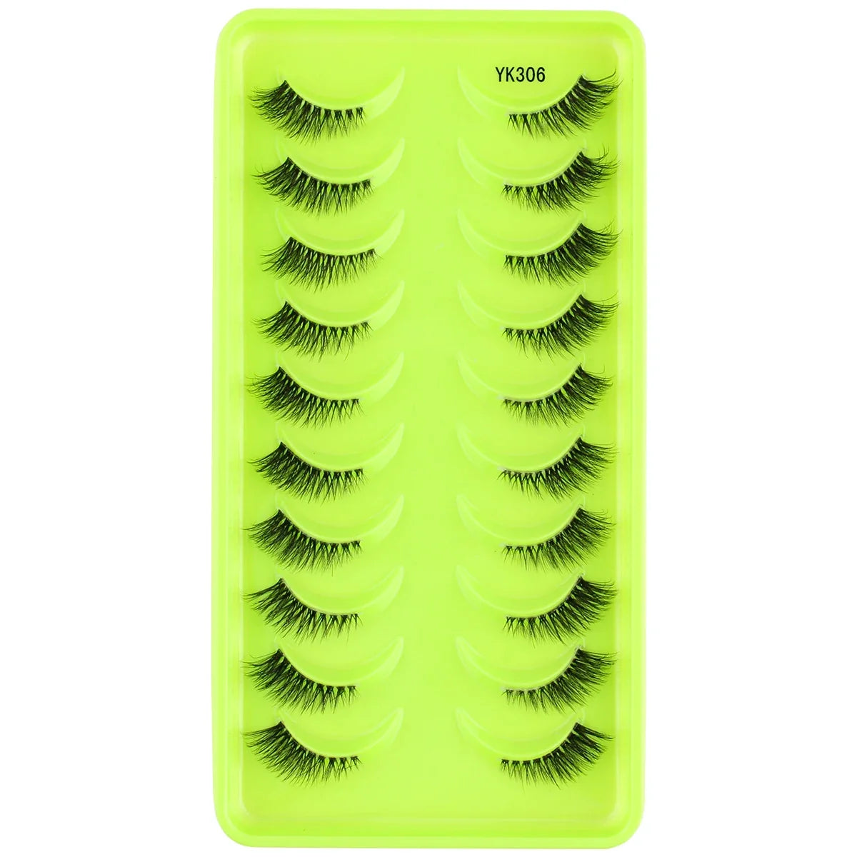3/10 Pairs Half Lashes Makeup Natural Long Cat Eye Lashes Dramatic False Eyelashes