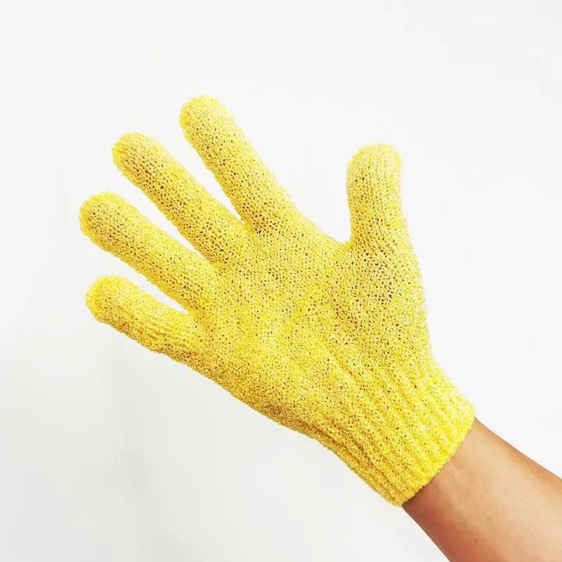 Bath Products – 2pcs Exfoliating Shower Gloves & Back Scrub Towel Set