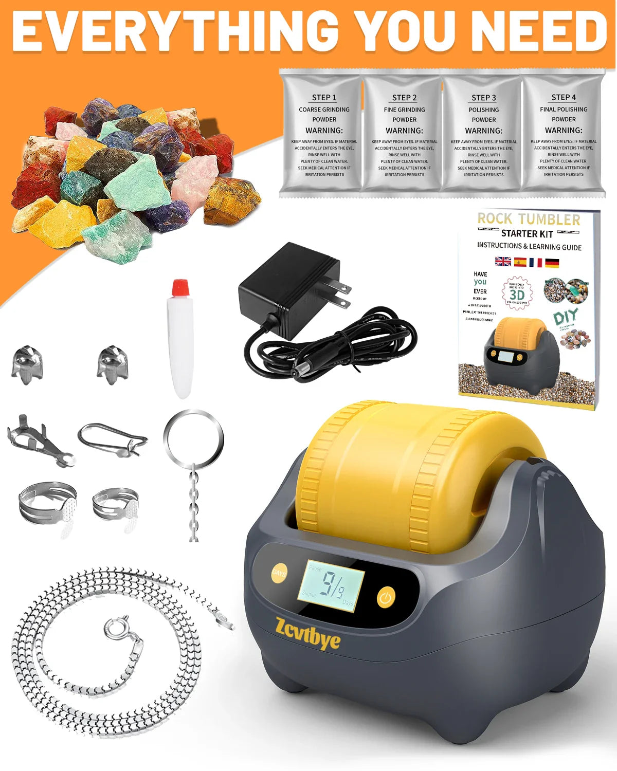 Rock Tumbler Kit- HMT15RT