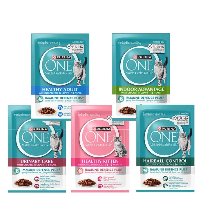 Purina One Wet Cat Food Pouch (70g)