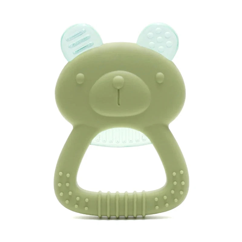 Erduo Silicone Baby Teether Toy - Ice Gel Sensory Chew for Teething Relief, Anxiety, and Autism Support