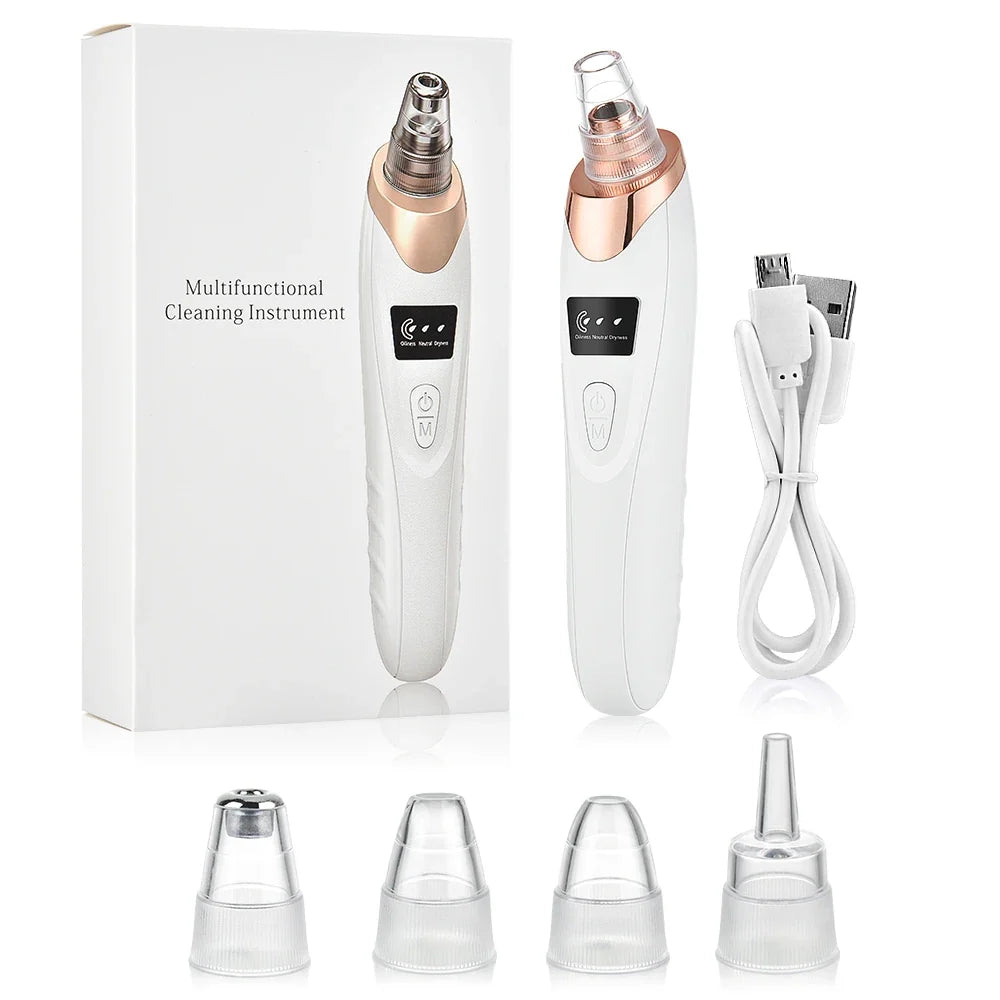 Blackhead Remover Vacuum – Electric Deep Pore Cleaner & Suction Tool for Facial Skincare