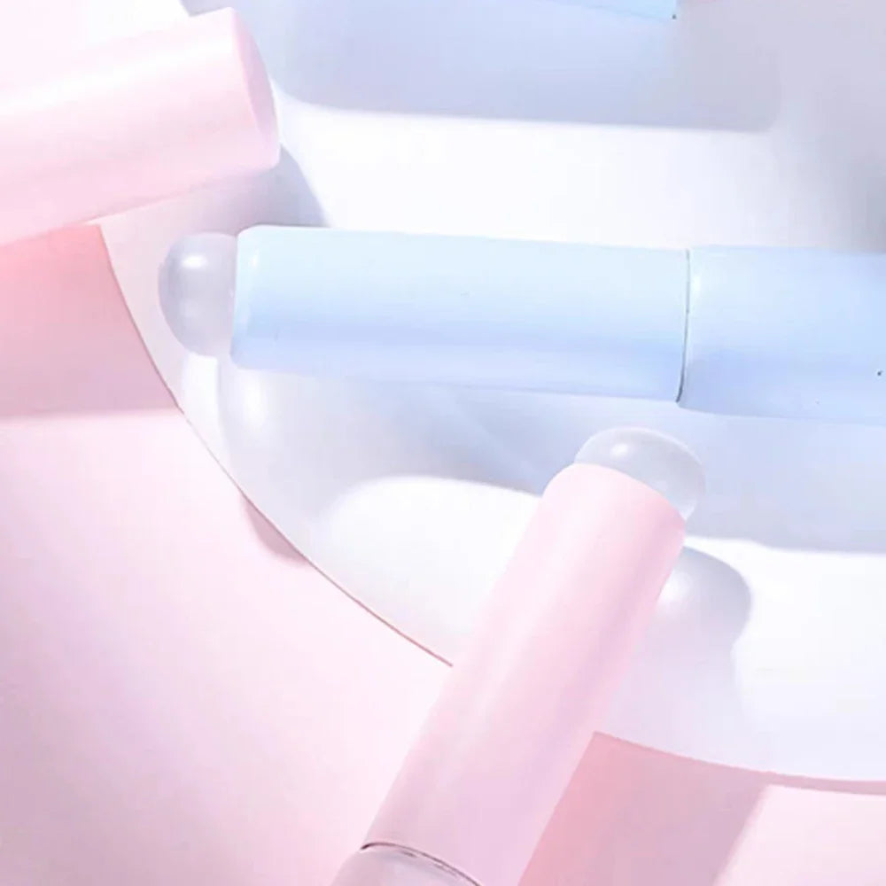 Upgrade Silicone Lip Brush With Cover Angled Concealer Brush Like Fingertips Q Soft Lipstick Makeup Brushes Round Head No Broken