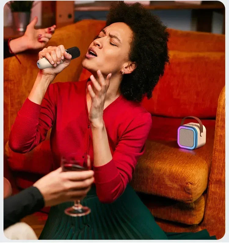 Wireless Microphones Bluetooth Speaker- HMT15MS