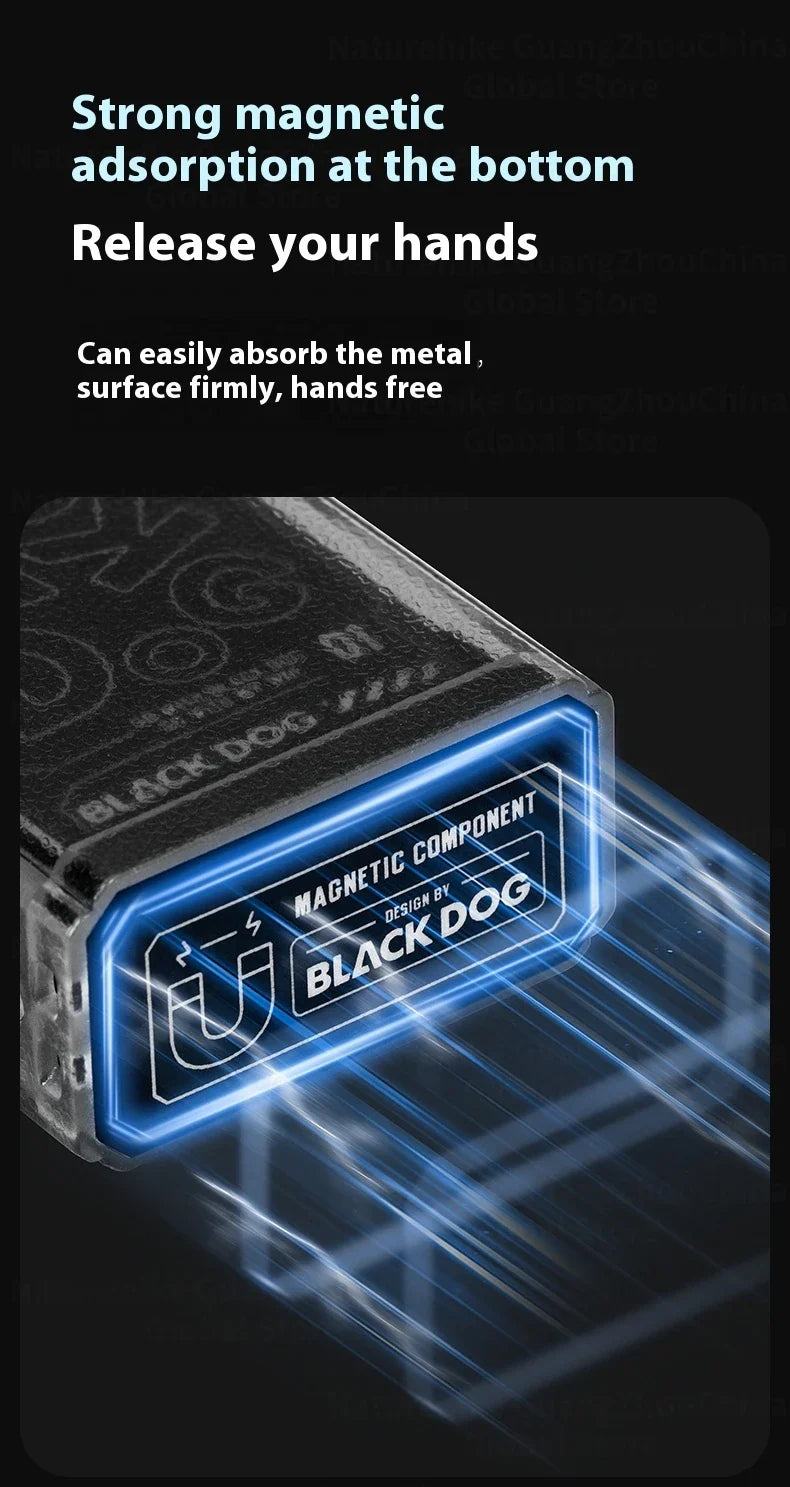 BLACKDOG STAR BOX Multifunctional Lighting Flashlight 3300LM Super Power Long Range LED Light 4 Color Torch Outdoor 3000mAh Battery IPX5 Waterproof