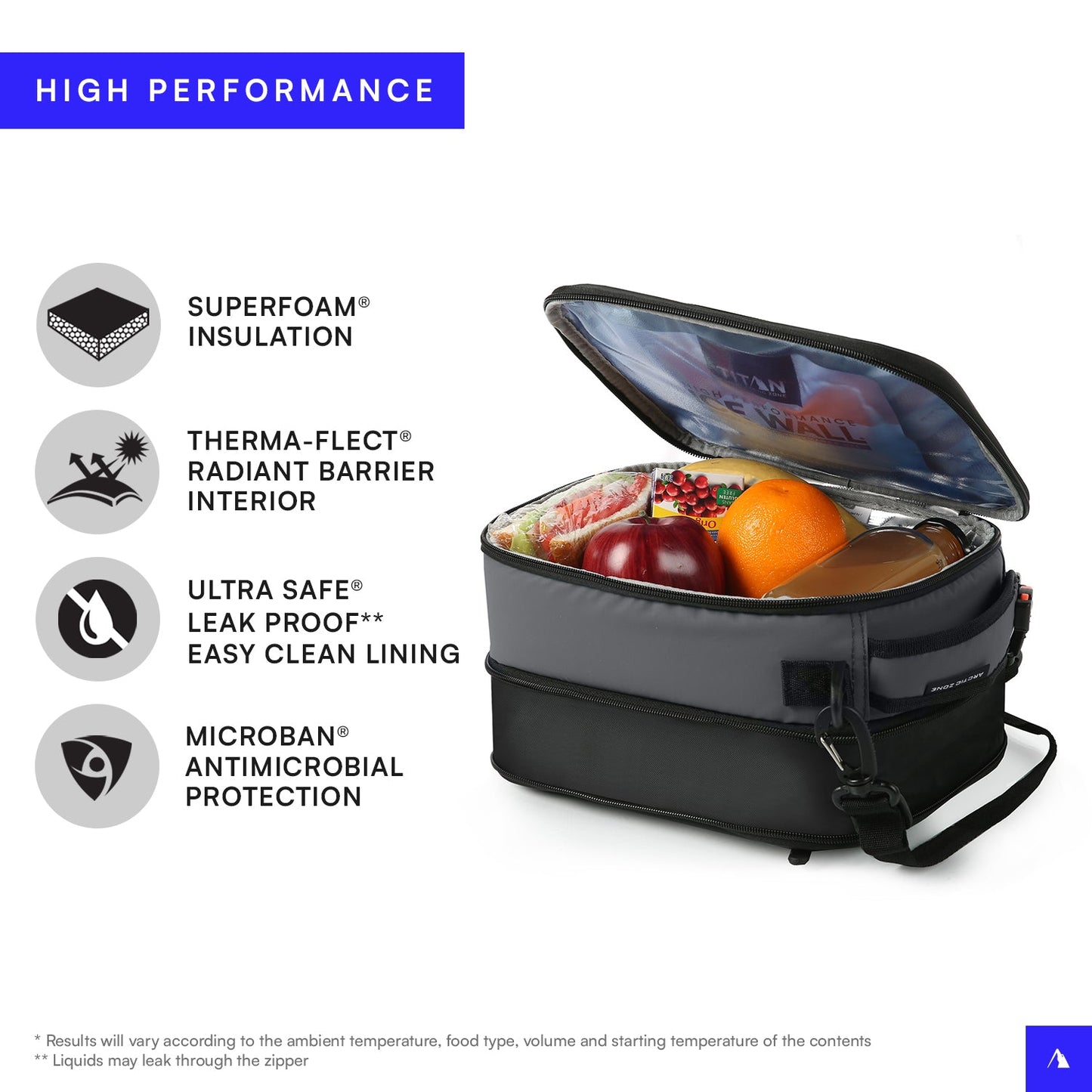 Fridge Cold Expandable Lunch Bag