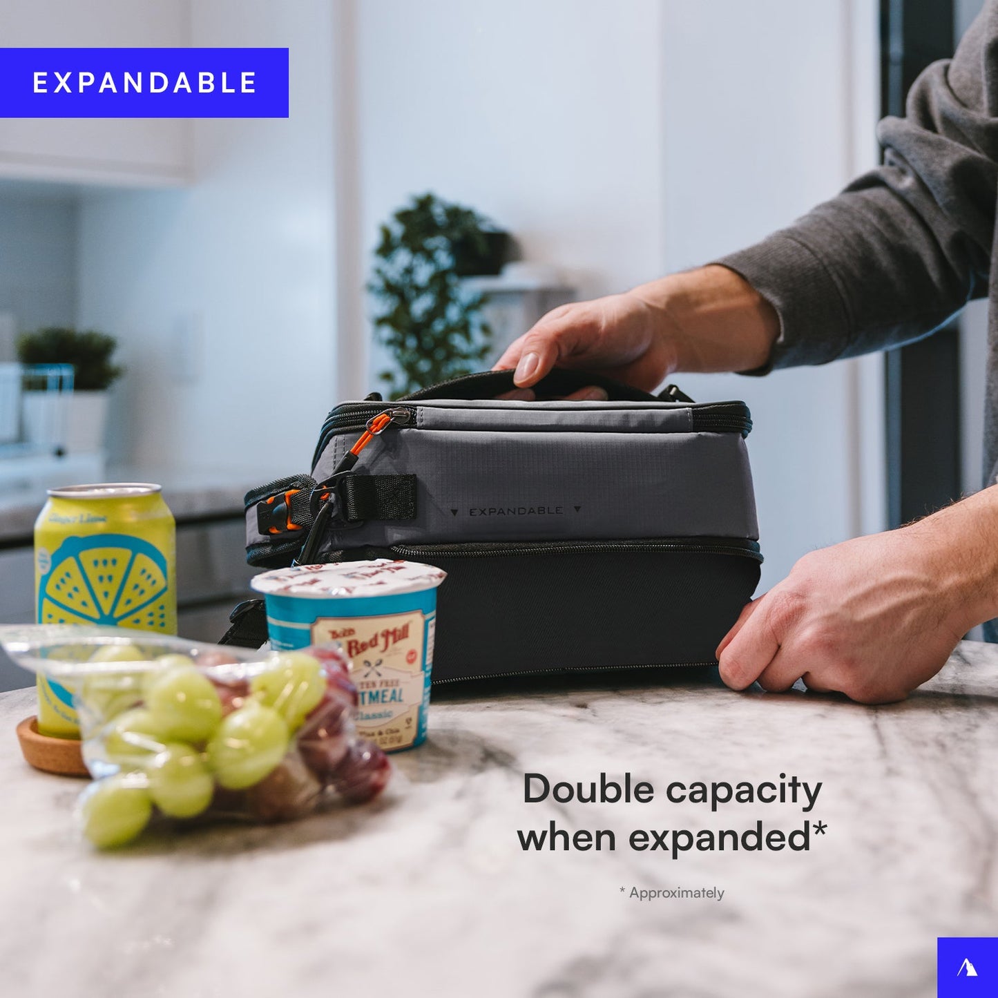 Fridge Cold Expandable Lunch Bag