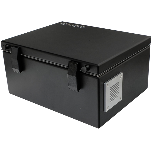 RF•STOP Faraday Isolation Box