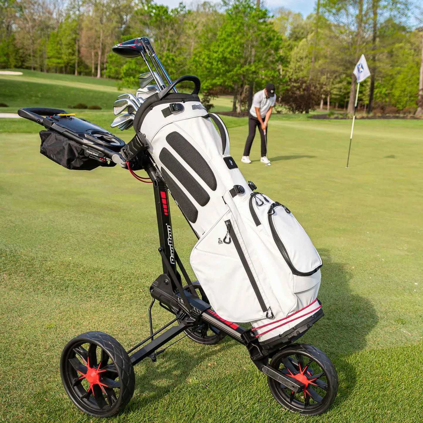 Bag Boy Slimfold Auto-Open Push Cart