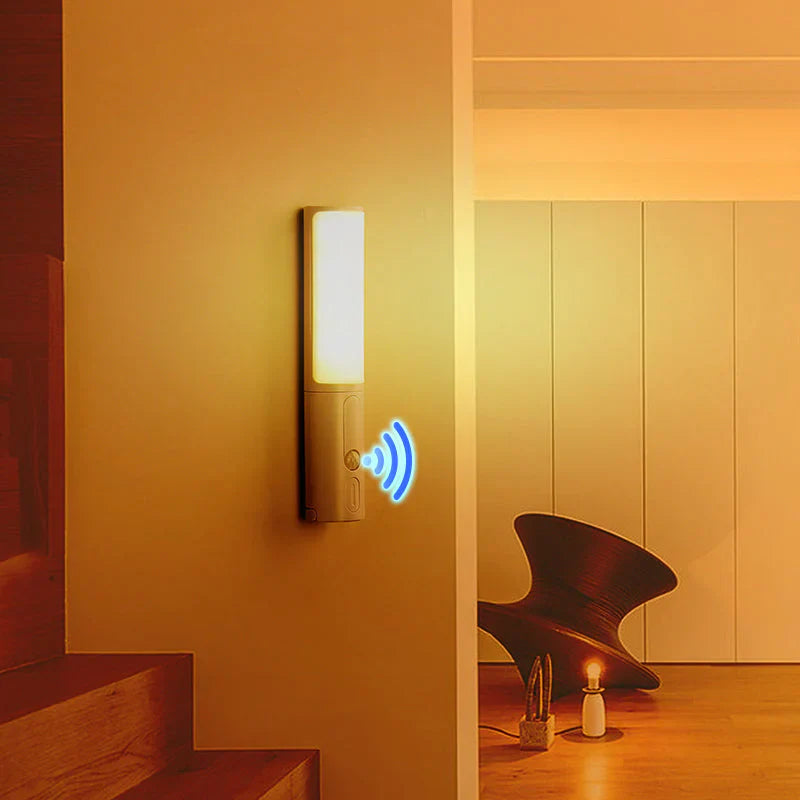 LED Night Light Motion Sensor Rechargeable Adjustable Brightness