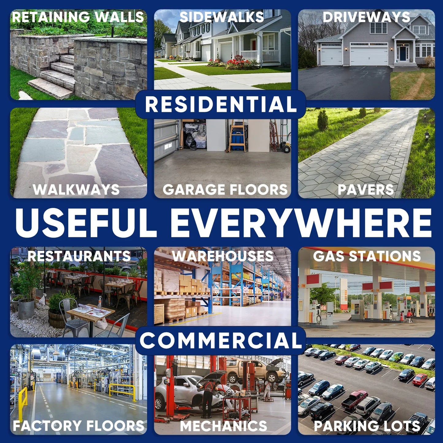 Smart ‘n Easy Concrete Oil, Grease, & Stain Remover (1 Gallon)