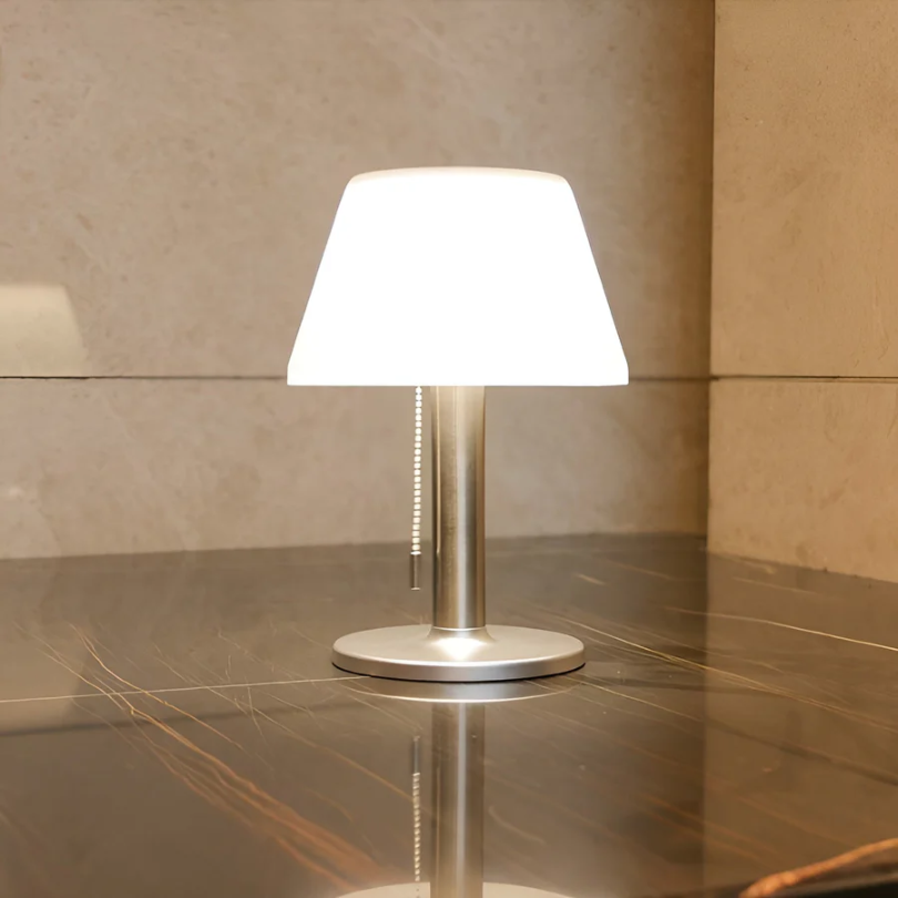 Solar Table Lamp Weather Resistant Solar Powered Outdoor Lighting