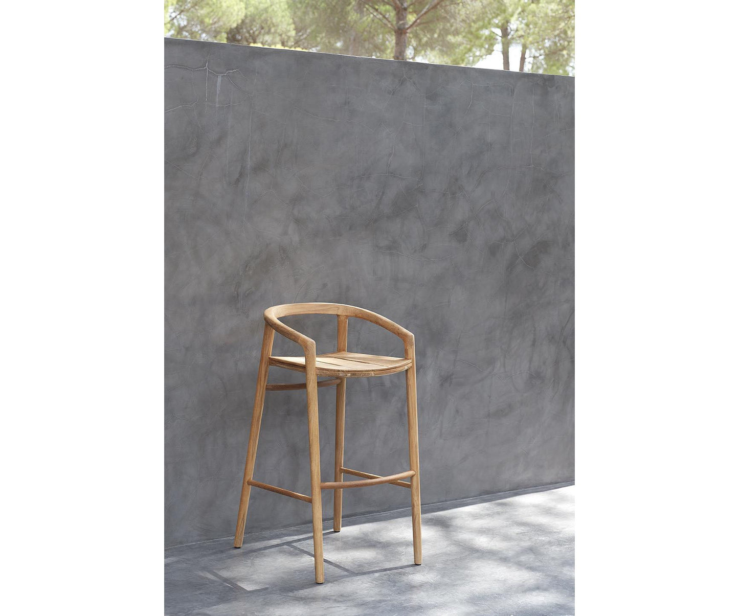 Solid Barstool/Counter Stool with Back