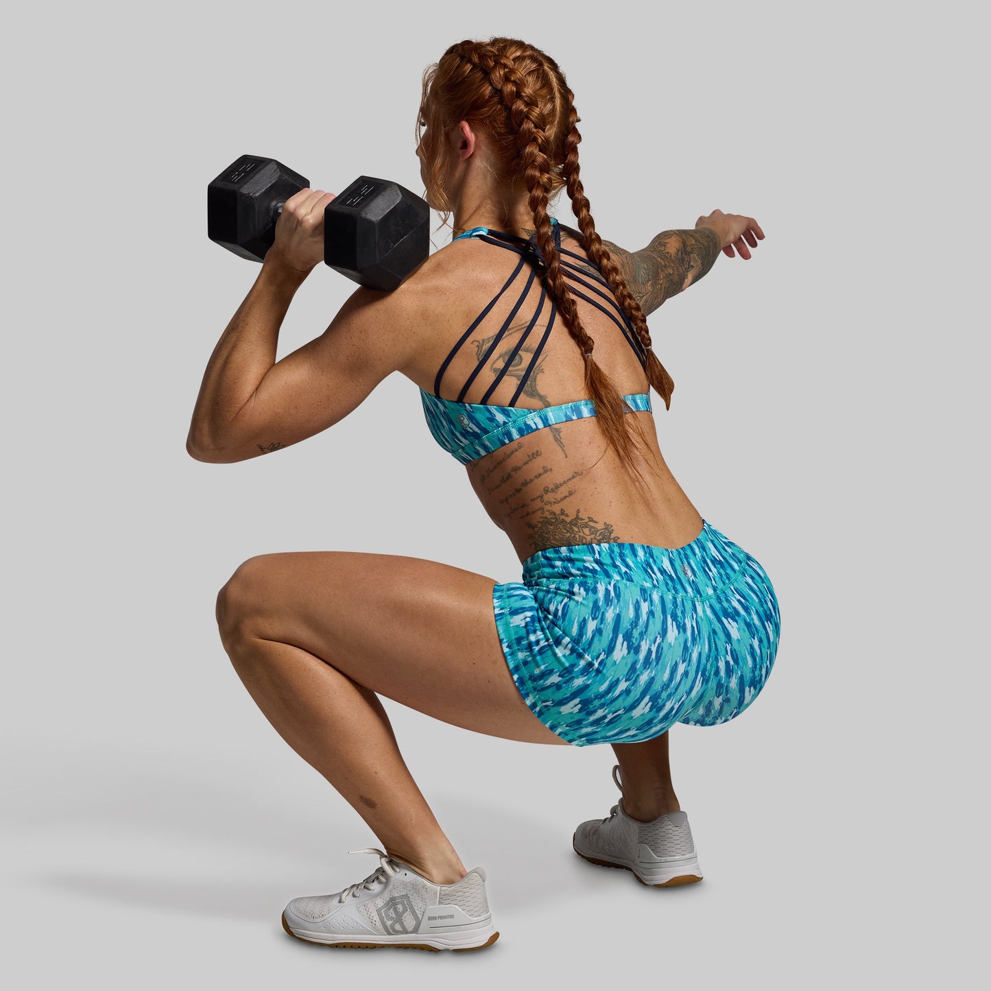 Double Take Booty Short (Waterfall)