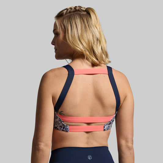 Moxie Sports Bra (Petal Magic)