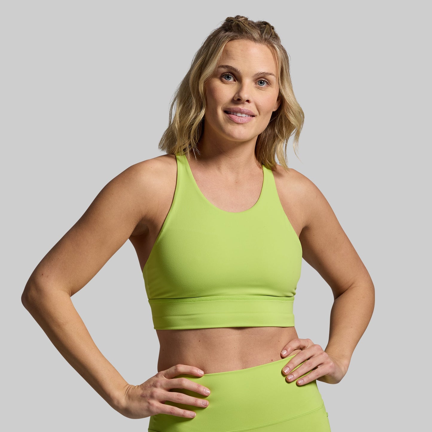 Untamed Sports Bra (Lime)