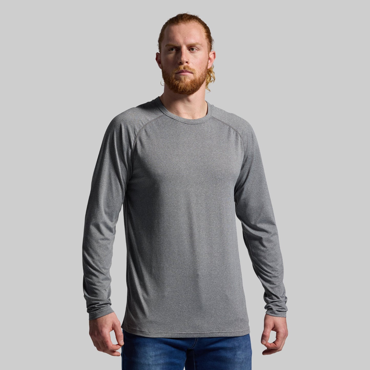 Heritage Raglan (Heather Grey)