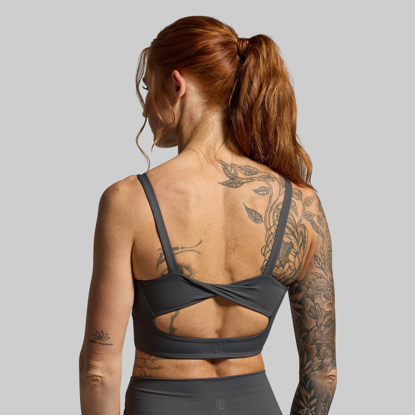 Your Go To Booty Short Set (Gunmetal)