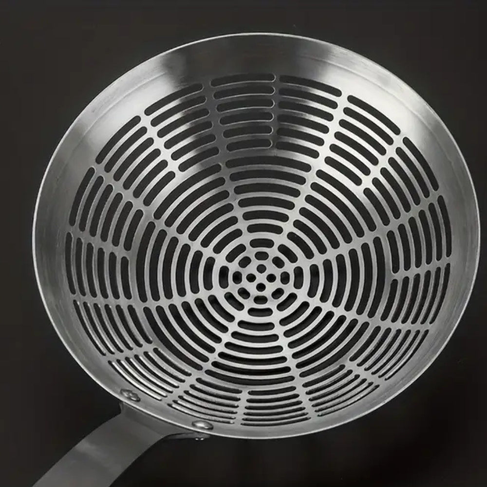 Skimmer Strainer, Long Handle, Round Basket, Hanging Hole