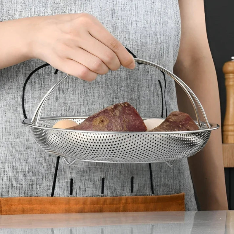 Vegetable Steamer Basket Durable and Foldable Design