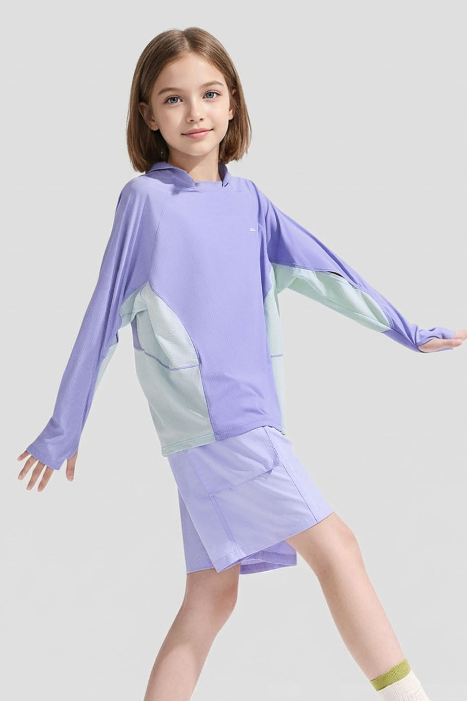 Kids Cooling Sun Protection T-Shirt UPF 50+ TS008