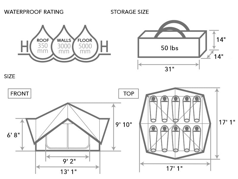 Tsuku Base Tent