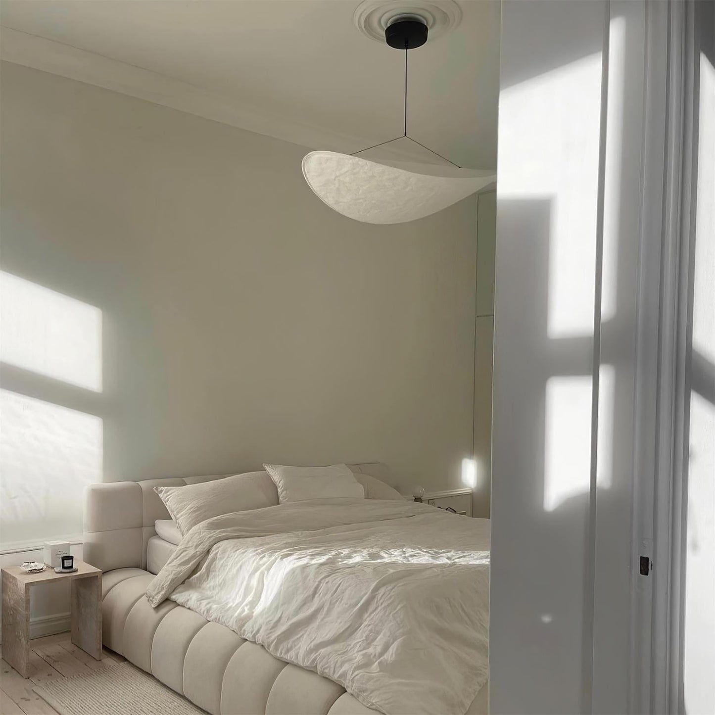 Minimalist Soft Shade Pendant Lights With Diffused Glow