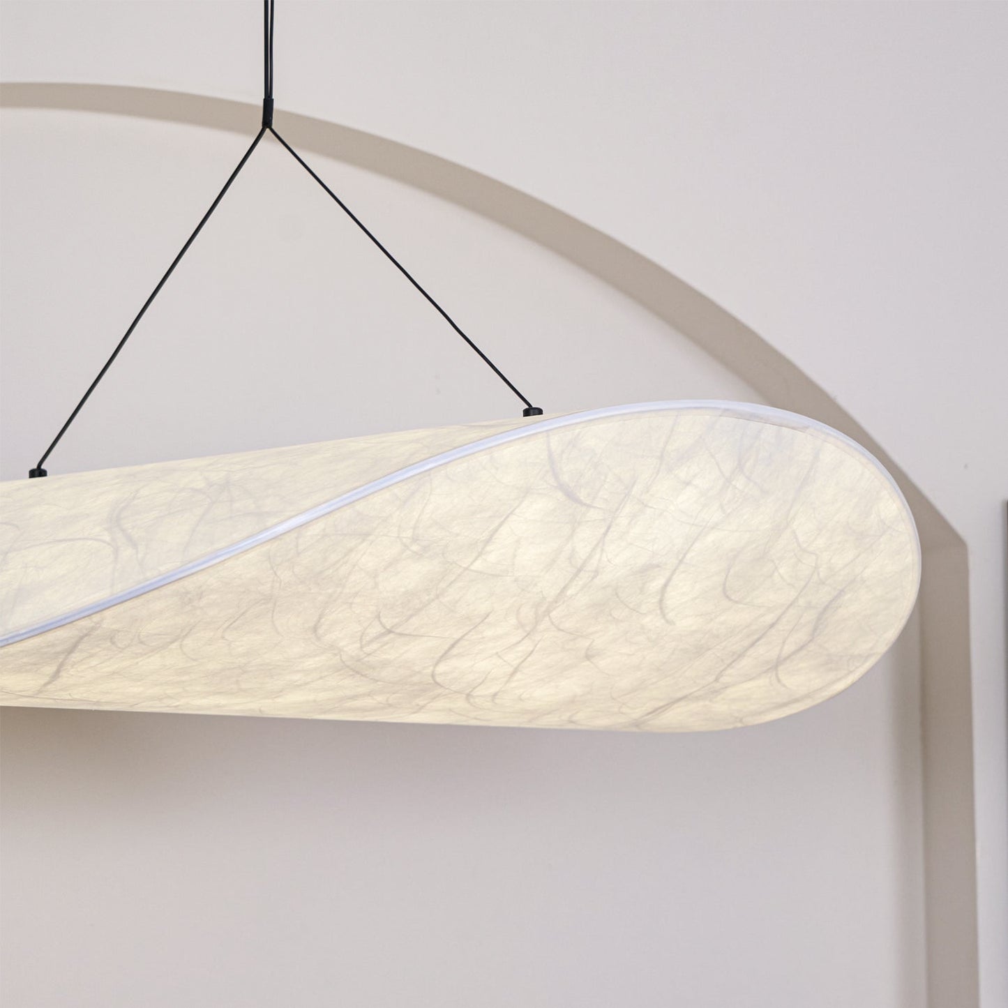 Minimalist Soft Shade Pendant Lights With Diffused Glow
