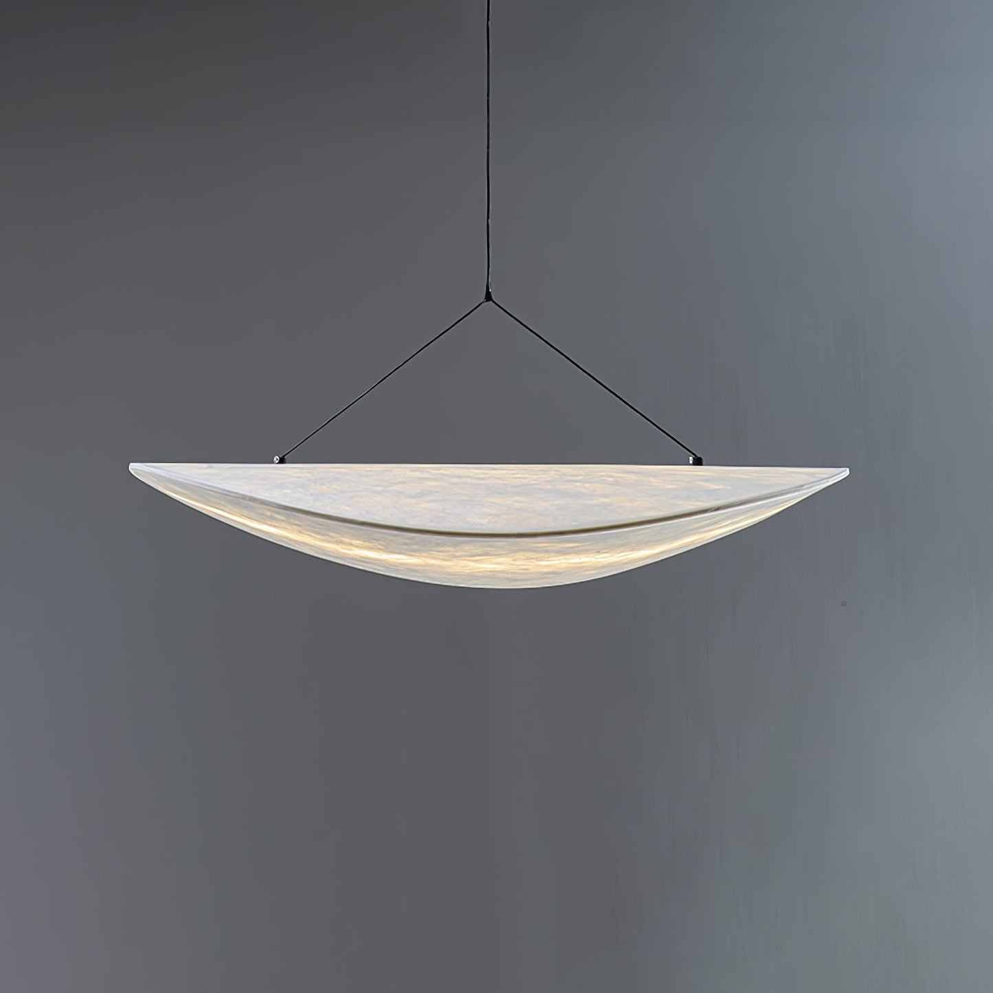 Minimalist Soft Shade Pendant Lights With Diffused Glow