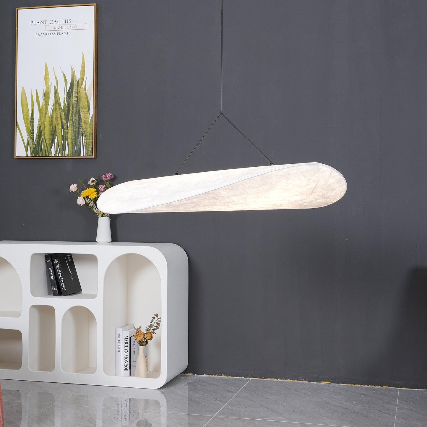 Minimalist Soft Shade Pendant Lights With Diffused Glow