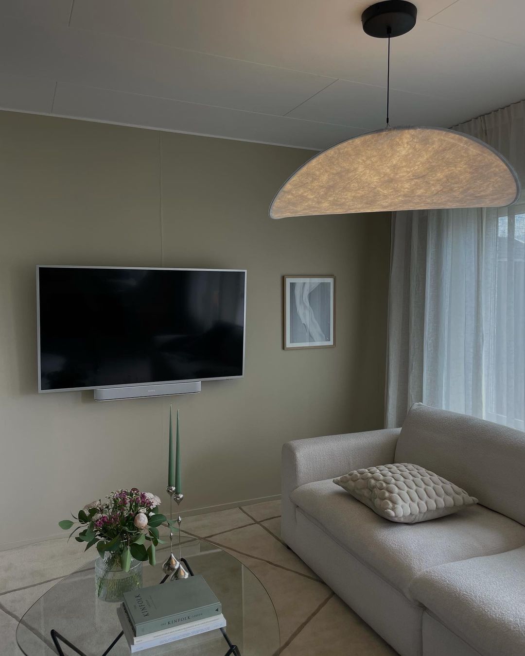 Minimalist Soft Shade Pendant Lights With Diffused Glow
