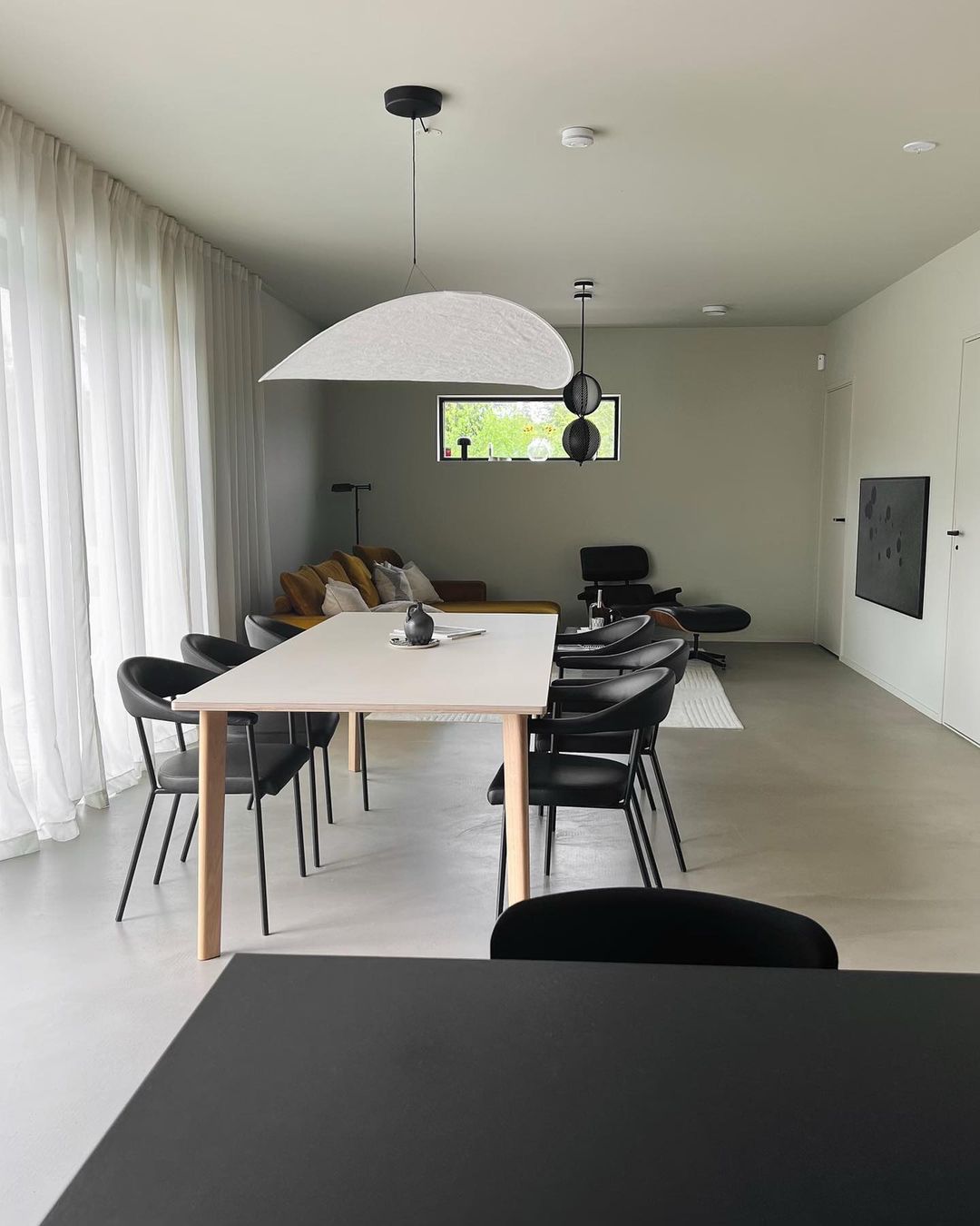 Minimalist Soft Shade Pendant Lights With Diffused Glow