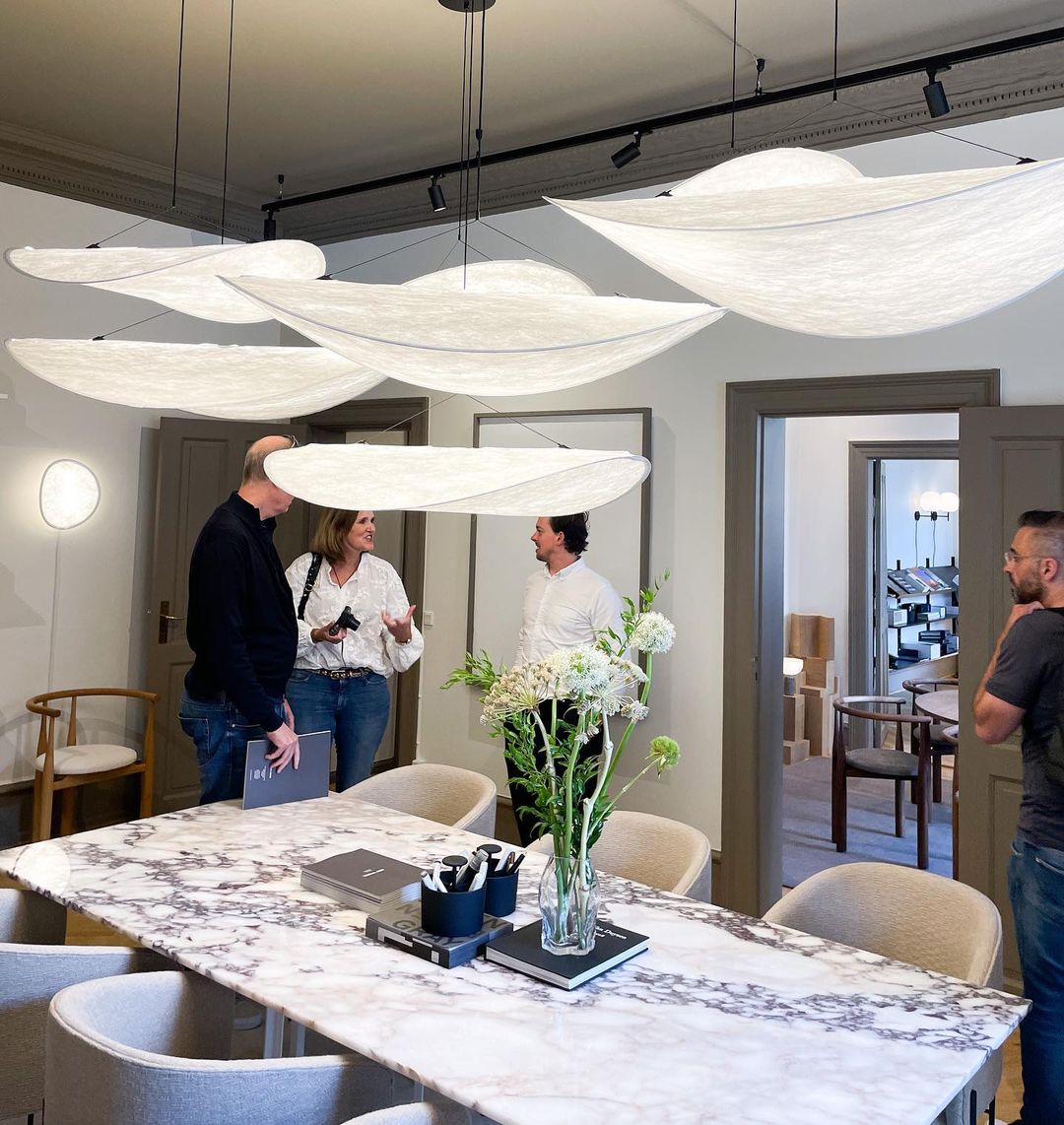 Minimalist Soft Shade Pendant Lights With Diffused Glow