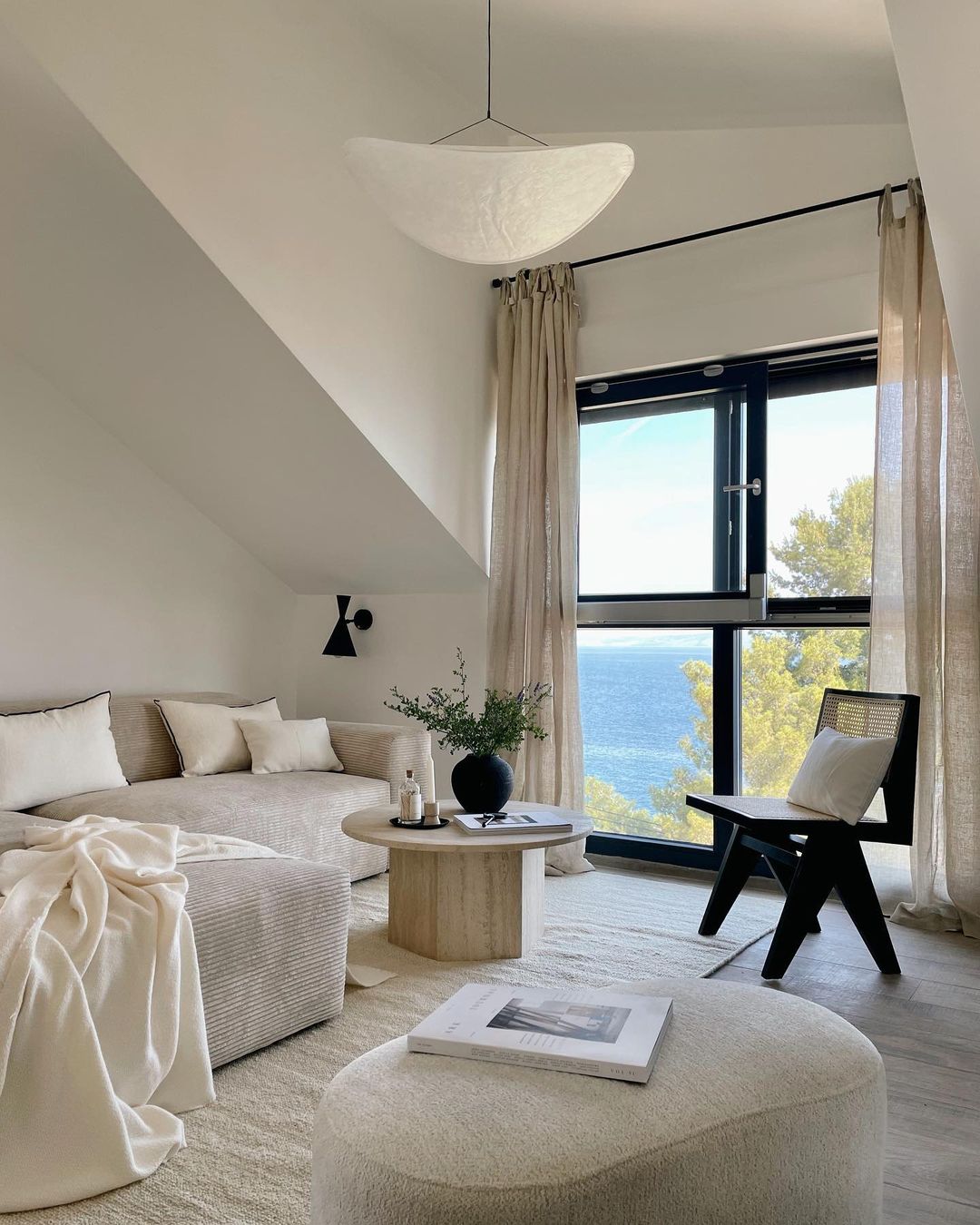 Minimalist Soft Shade Pendant Lights With Diffused Glow