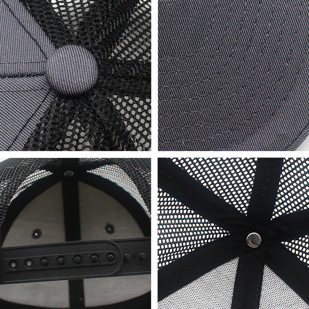 The Antler Patch Farm Series Hat | Unisex Trucker Mesh Baseball Cap | Outdoor Sun Hat