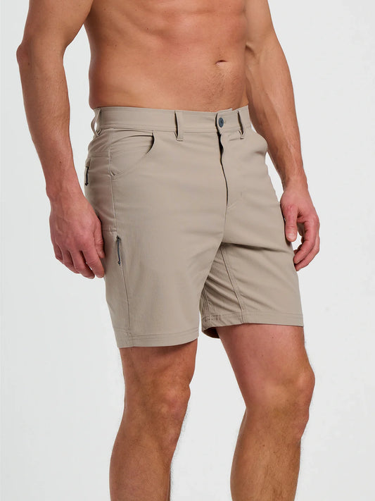 Men's Topogrid Short - Vintage Khaki