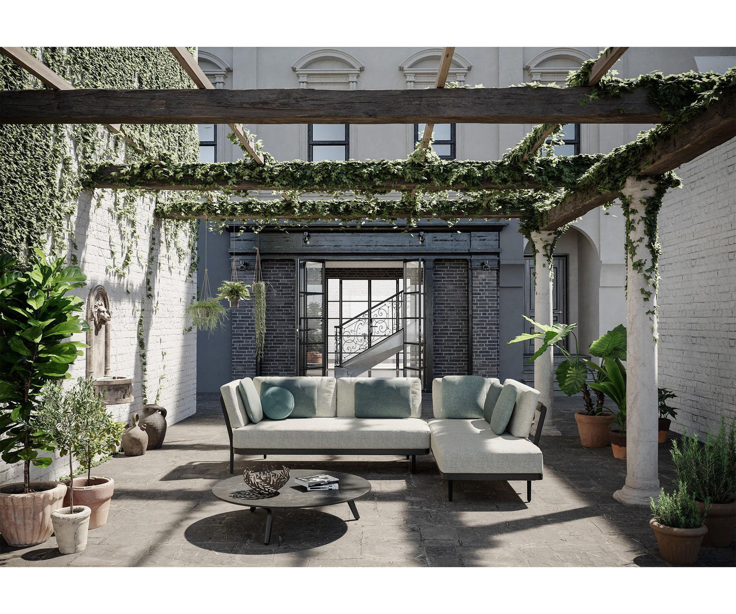 Torsa Low Organic Coffee Table